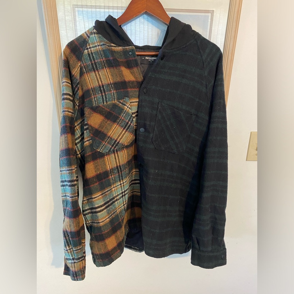 Represent Wool Hoodie Jacket
